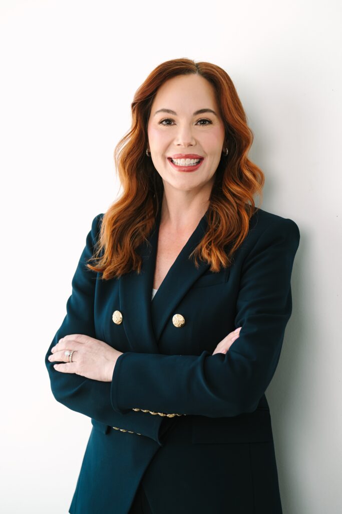 Richmond VA professional headshot of a female executive in a studio